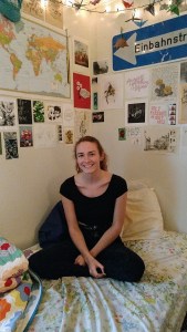 Working on campus - Amanda Spencer